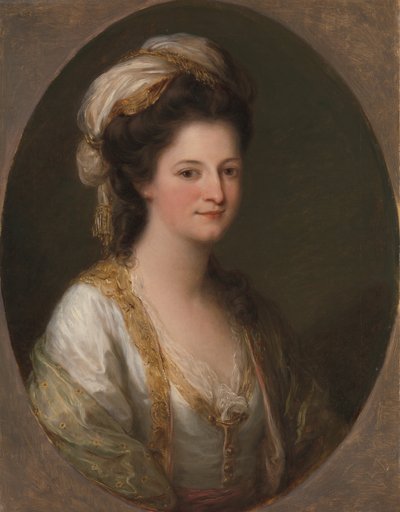 Ritratto di una donna, tradizionalmente identificata come Lady Hervey da Angelica Kauffmann